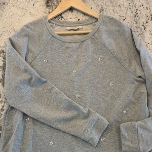 Jeweled sweatshirt